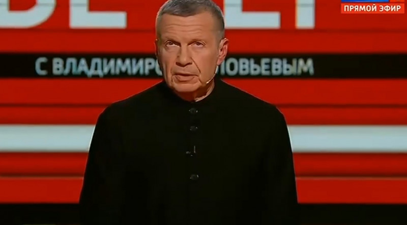 Вечер с Соловьёвым 03.09.2026 полностью